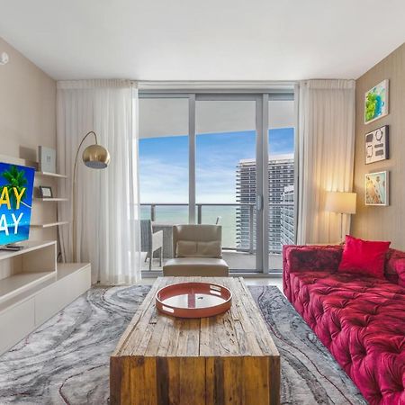 Seashore Resort - 2 Bedroom Right On The Beach Direct Ocean-View With Amenities On The Rooftop 好莱坞 外观 照片