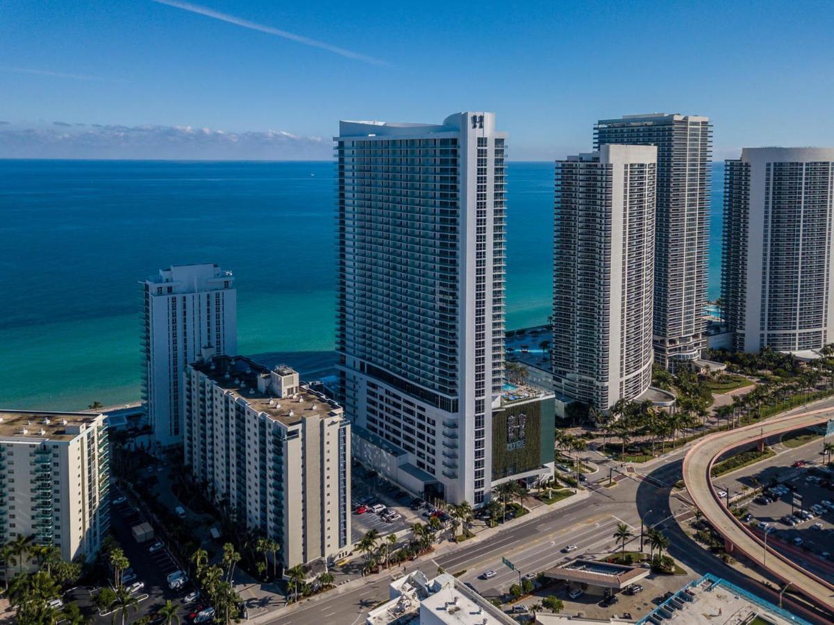 Seashore Resort - 2 Bedroom Right On The Beach Direct Ocean-View With Amenities On The Rooftop 好莱坞 外观 照片