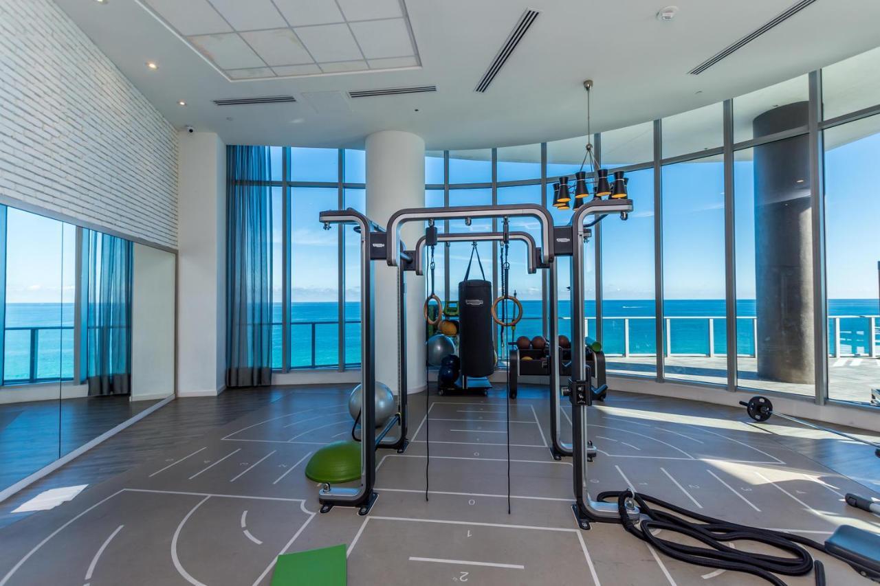 Seashore Resort - 2 Bedroom Right On The Beach Direct Ocean-View With Amenities On The Rooftop 好莱坞 外观 照片