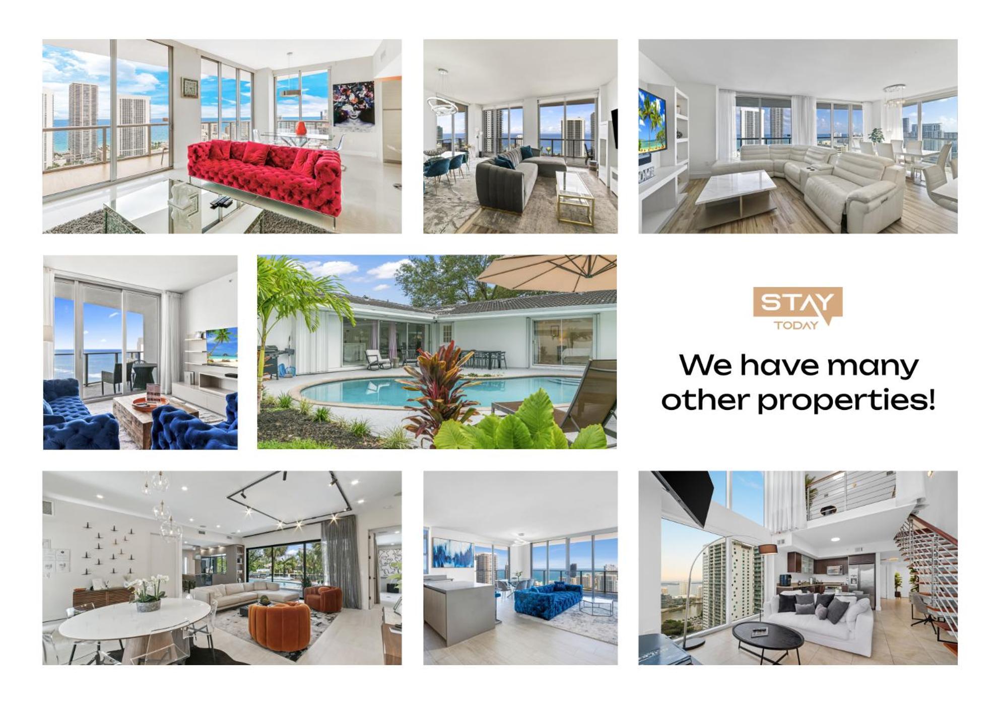Seashore Resort - 2 Bedroom Right On The Beach Direct Ocean-View With Amenities On The Rooftop 好莱坞 外观 照片